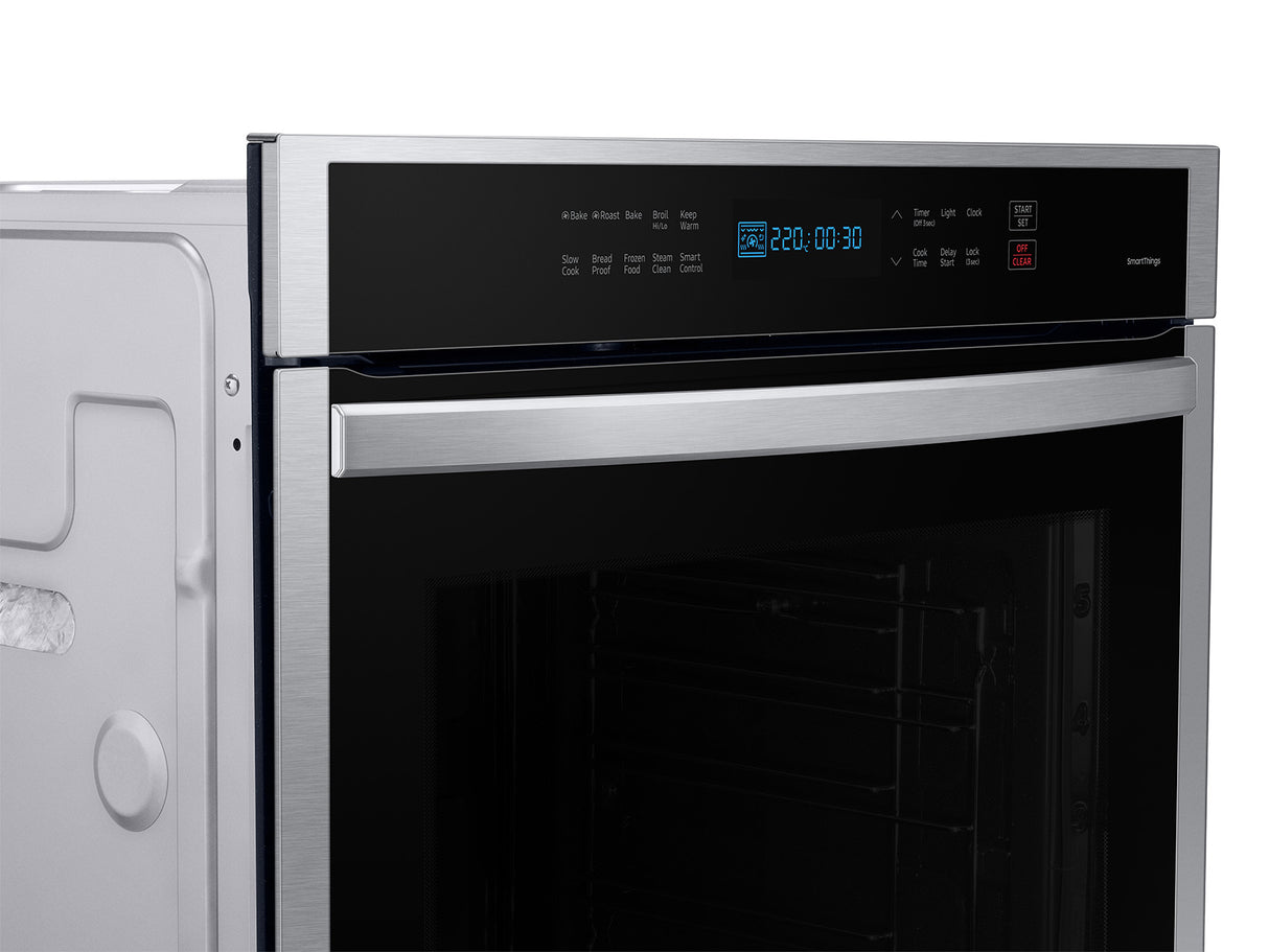 6.0 cu. ft. Smart Freestanding Gas Range with 18K BTU Dual Power Burner & Self Clean in Black Stainless Steel - (NX60A6311SG)