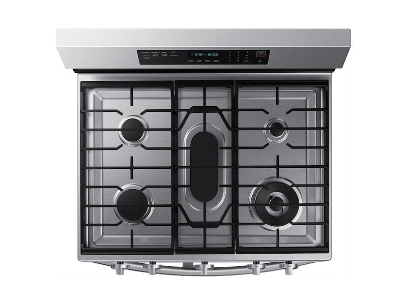 6.0 cu. ft. Smart Freestanding Gas Range with Flex Duo™, Stainless Cooktop & Air Fry in Stainless Steel - (NX60A6751SSAA)
