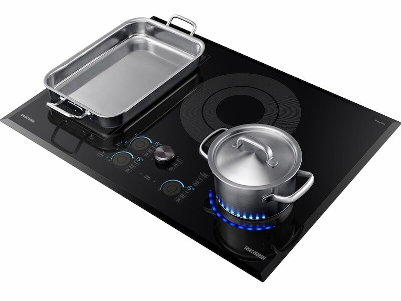 30" Chef Collection Induction Cooktop in Black - (NZ30M9880UB) - SAMSUNG