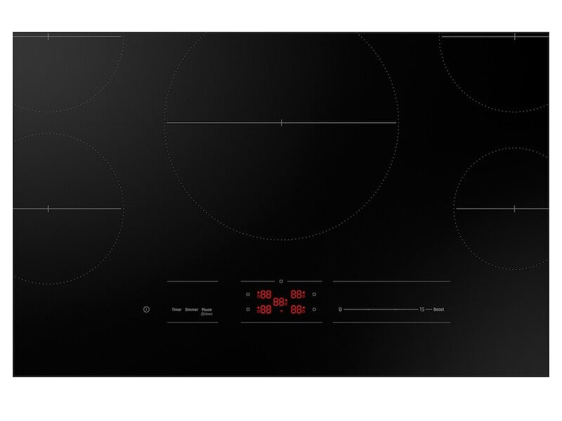 36" Smart Induction Cooktop in Fingerprint Resistant Matte Black Stainless Steel - (NZ36K7880UGAA)