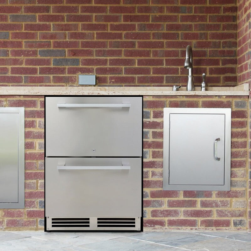 5.2 cu. ft. ELITE Series Outdoor Refrigerator Dual Drawer - (OR525U5D) - AVANTI