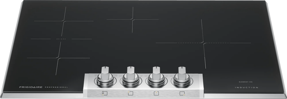 Frigidaire Professional 30" Induction Cooktop with Bridge Element & EvenTemp, Stainless Steel