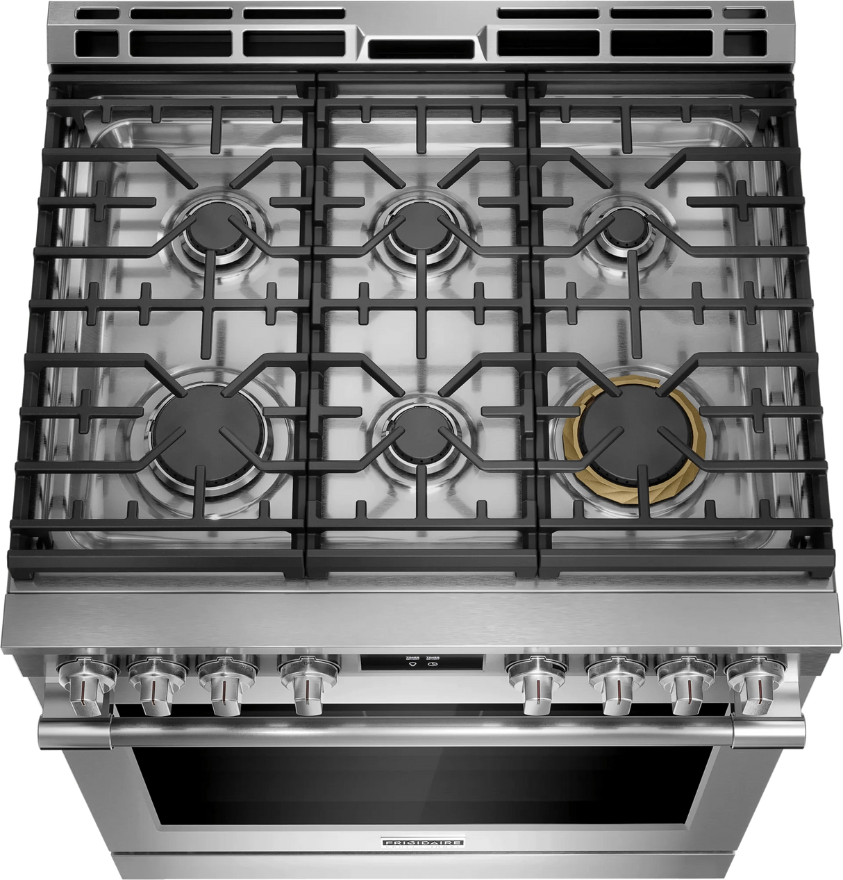 Frigidaire Professional Stainless Steel 30" Gas Range with No Preheat + Air Fry - (PCFG3080AF)