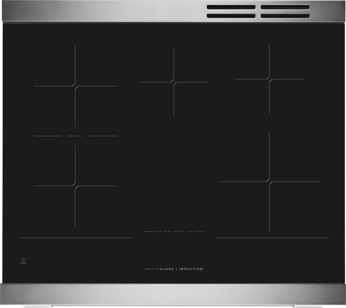 Frigidaire Professional PCFI3085BF side view
