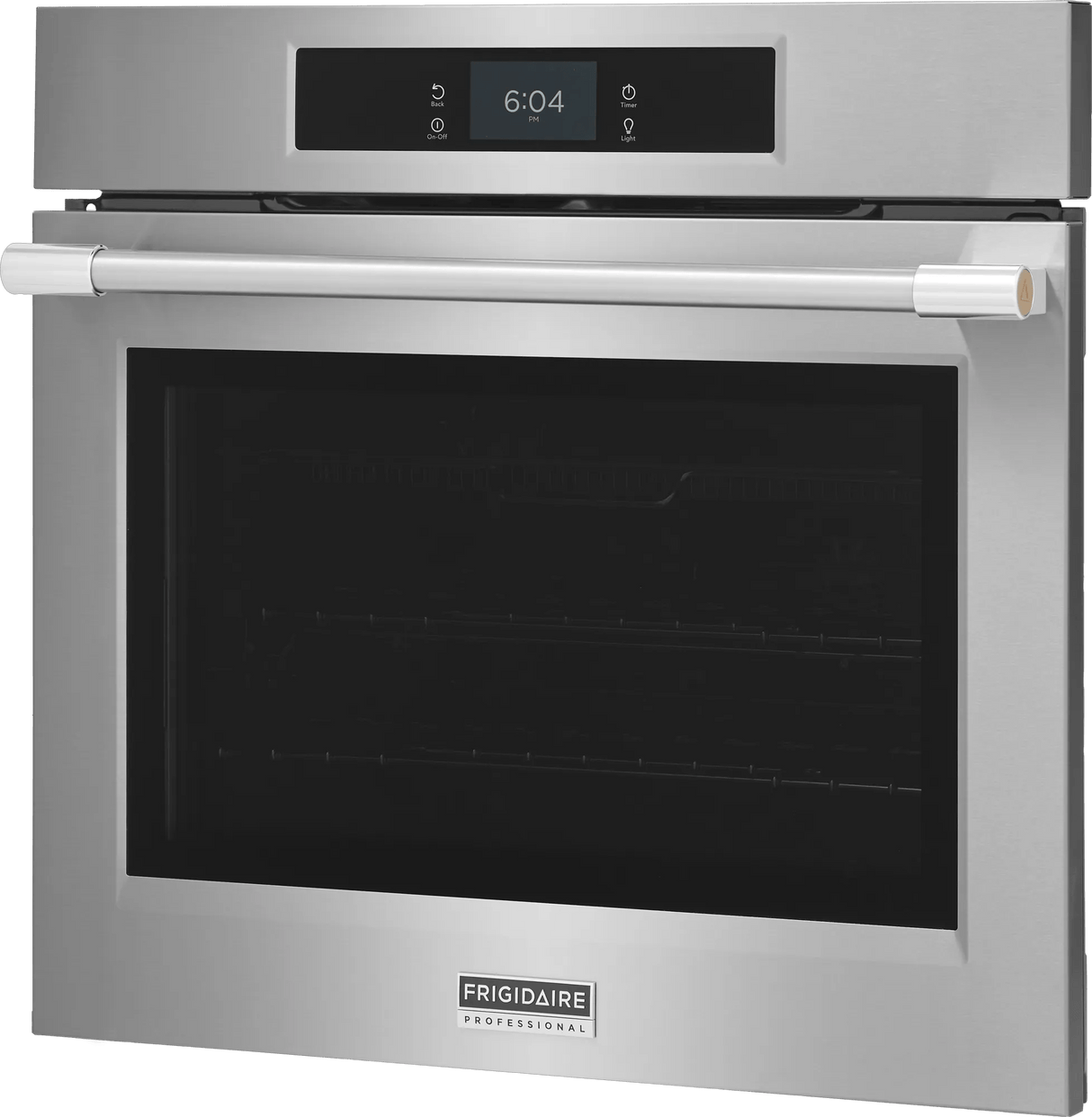 Frigidaire Professional 30" Single Electric Wall Oven with Total Convection & Stone-Baked Pizza Mode, 5.3 Cu. Ft., Smudge-Proof Stainless Steel - PCWS3085AF