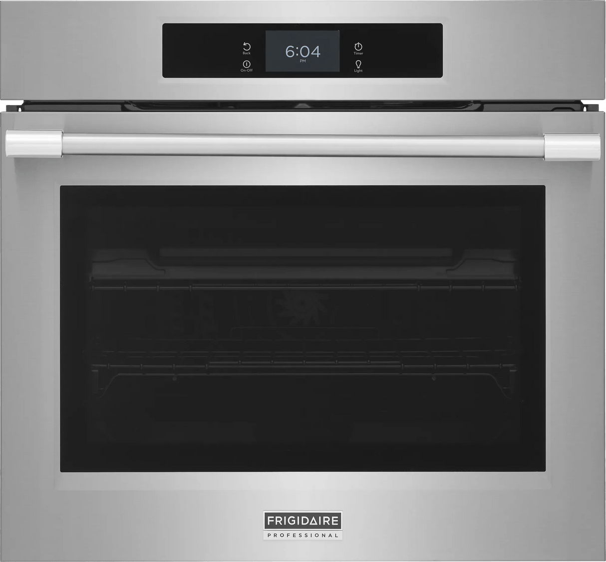Frigidaire Professional 30" Single Electric Wall Oven with Total Convection & Stone-Baked Pizza Mode, 5.3 Cu. Ft., Smudge-Proof Stainless Steel - PCWS3085AF
