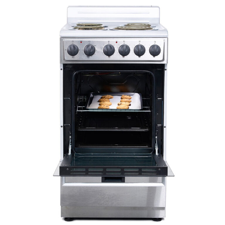 20" 4 Burners Freestanding Electric Stove