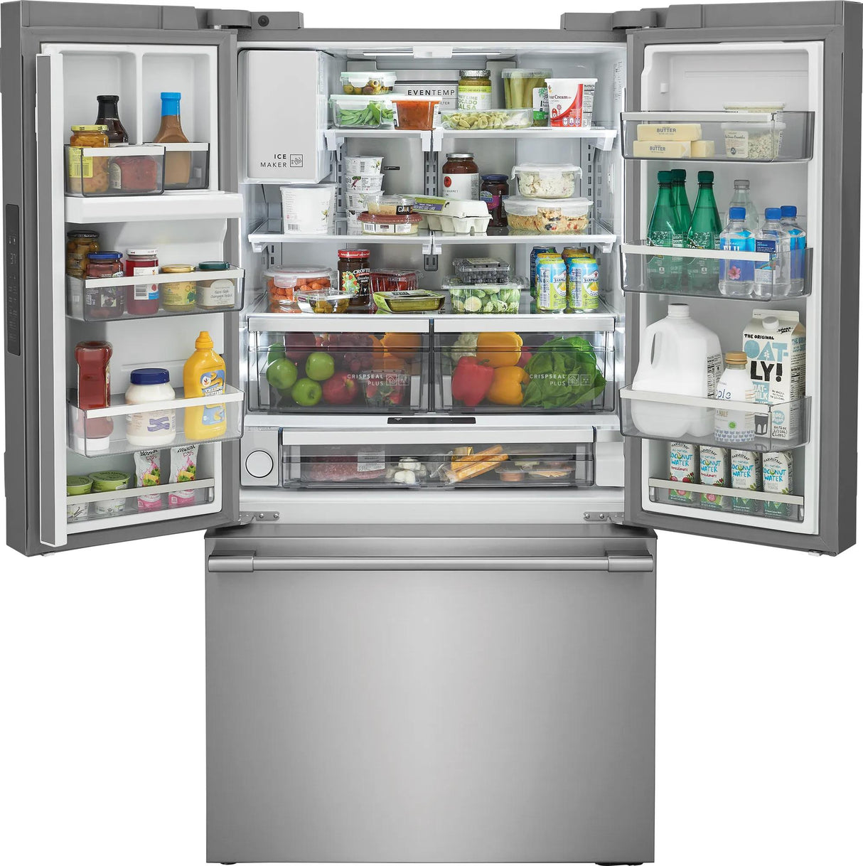 Frigidaire Professional PRFC2383AF – doors open, loaded