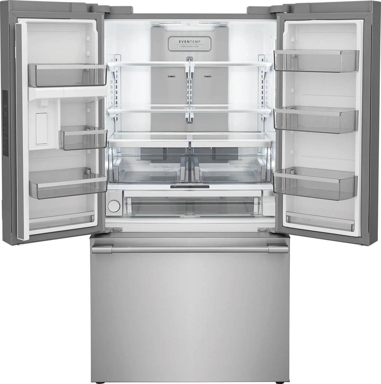 Frigidaire Professional PRFG2383AF – doors open, empty