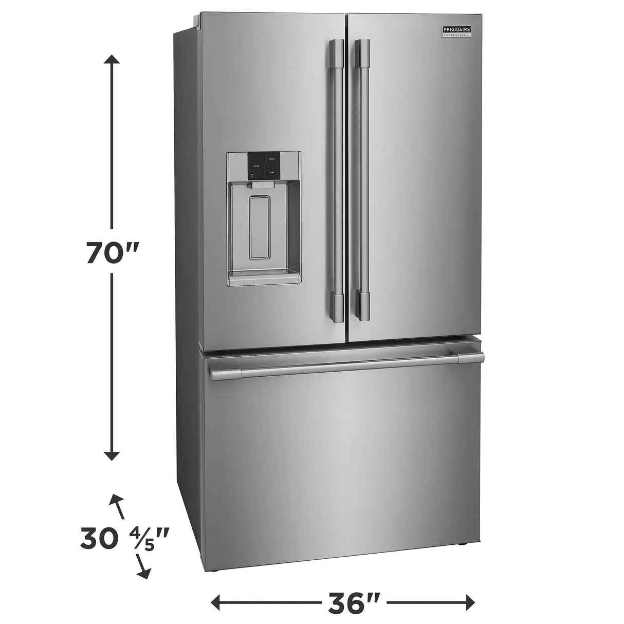 Frigidaire Professional PRFS2883AF – dimensions