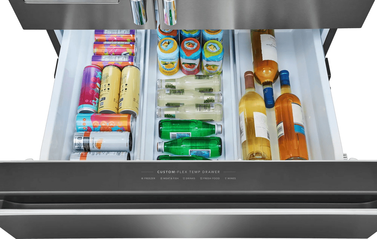 Frigidaire Professional PRMS2790BF – Custom-Flex drawer