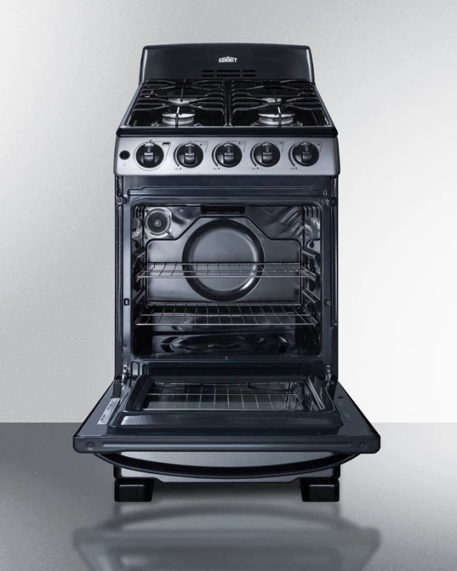 20" Wide Gas Range - (PRO201SS)