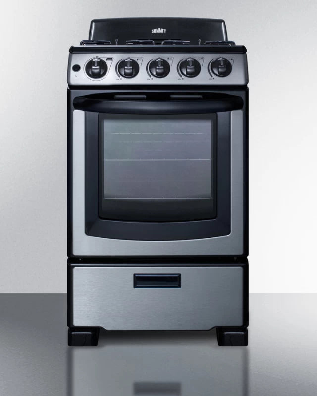 20" Wide Gas Range - (PRO201SS)