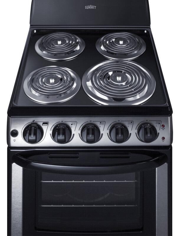 20" Wide Electric Coil Range - (PROEL20SS)