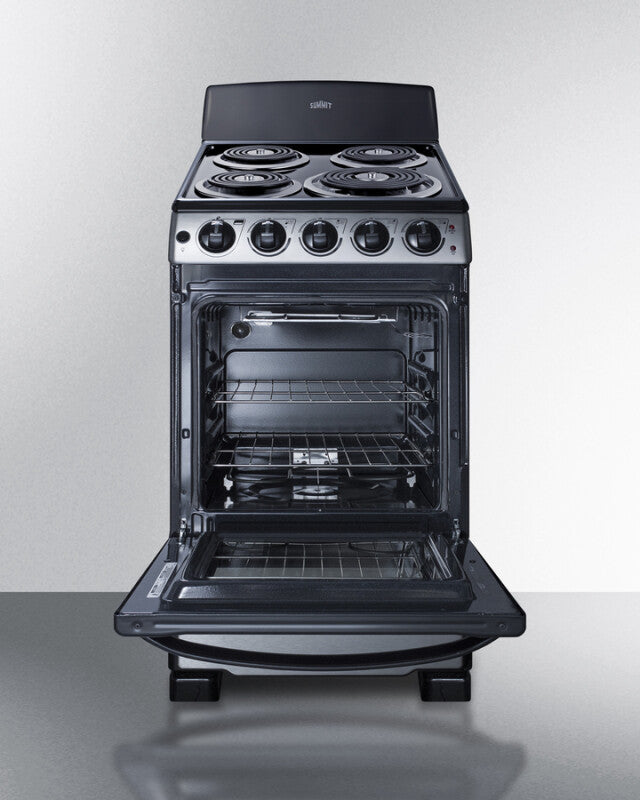 20" Wide Electric Coil Range - (PROEL20SS)