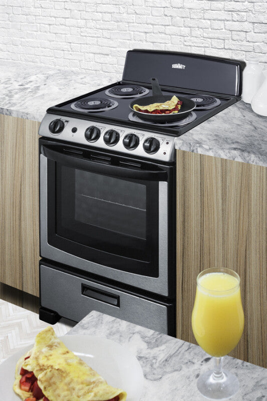 24" Wide Electric Coil Range - (PROEL24SS)