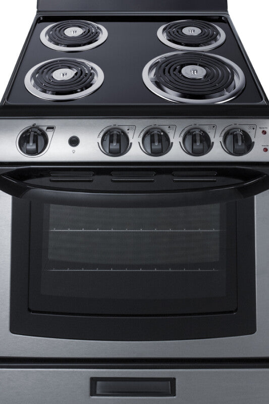 24" Wide Electric Coil Range - (PROEL24SS)