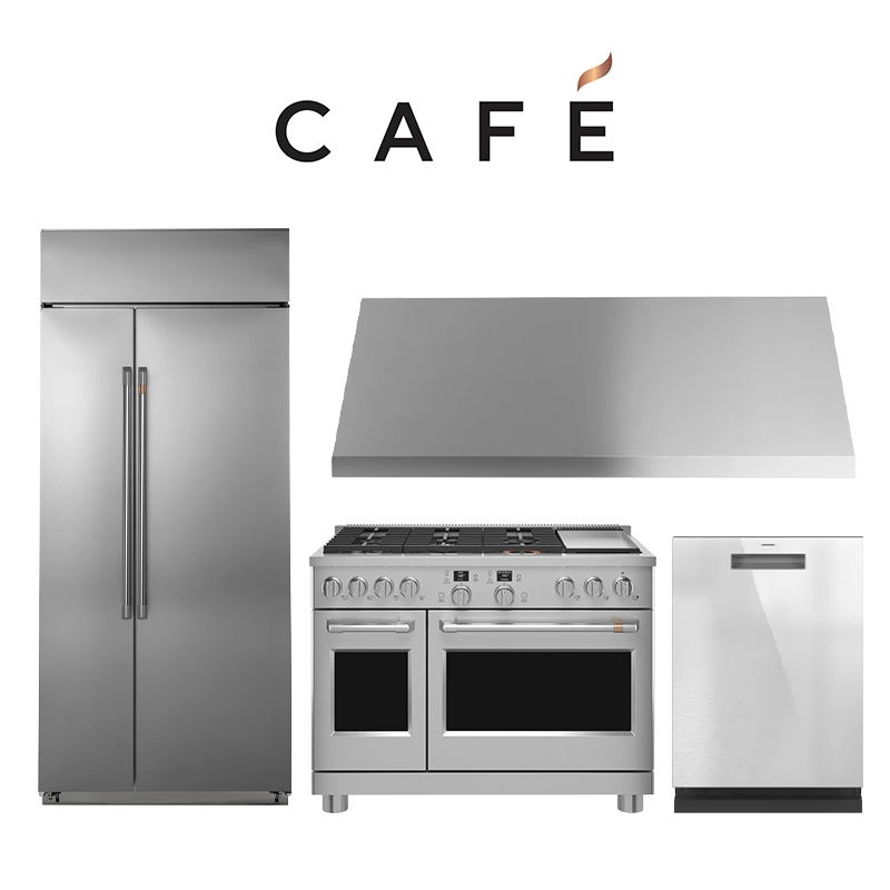 Café 4-Piece Dual Fuel Chef’s Collection