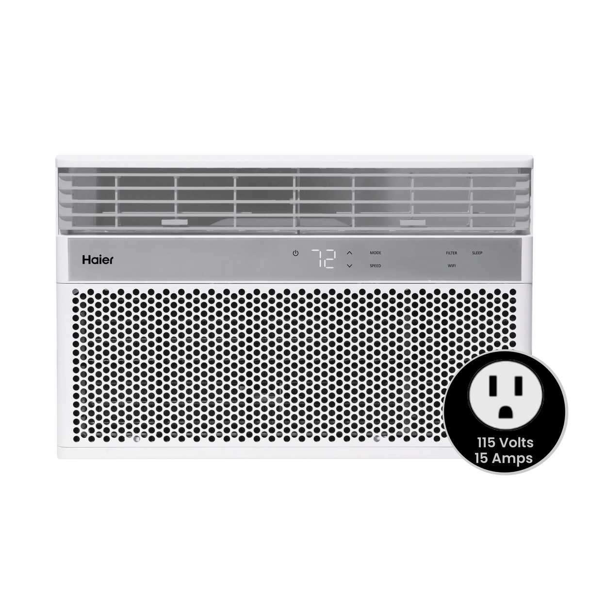 Haier 10,000 BTU Smart Electronic Window Air Conditioner for Medium Rooms up to 450 sq. ft. - (QHNG10AA)