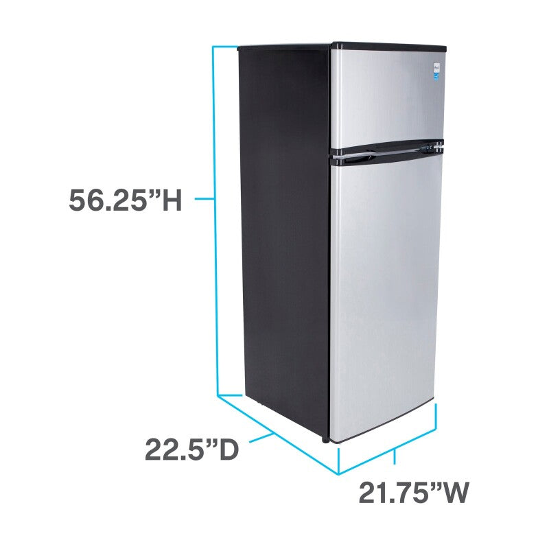 7.3 cu. ft. Apartment Size Refrigerator - (RA733B3S) - AVANTI
