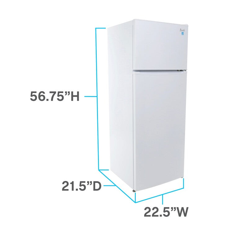 7.4 cu. ft. Apartment Size Refrigerator - (RA75V3S) - AVANTI