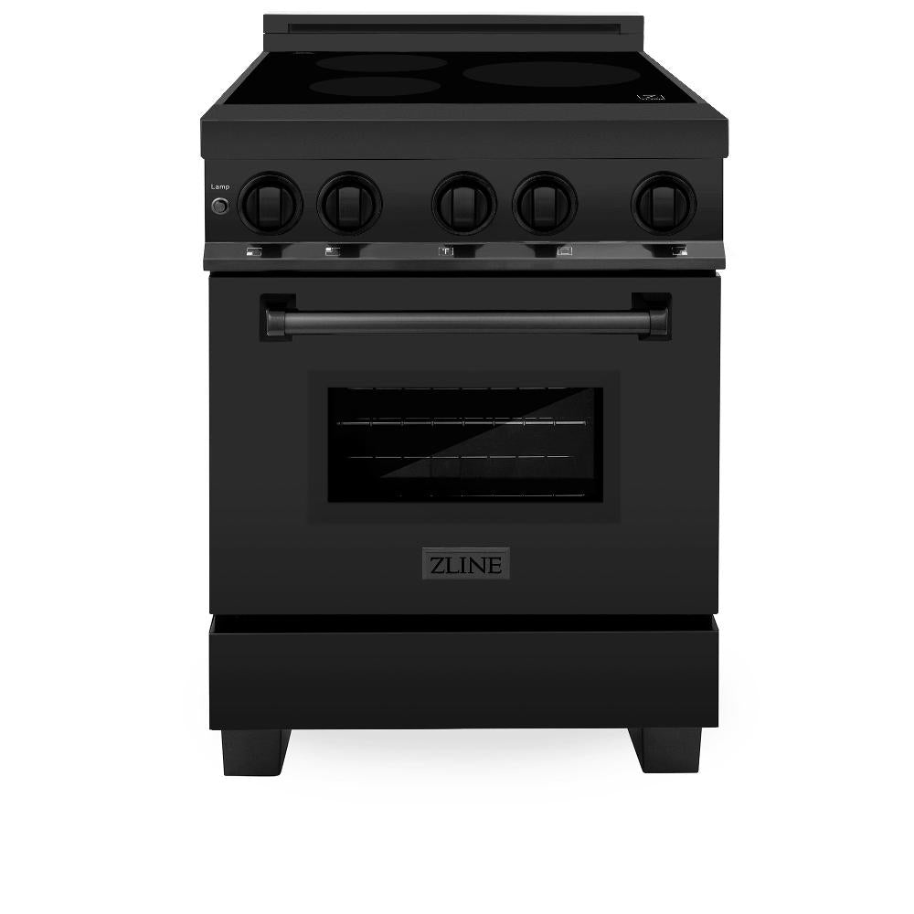 24" 2.8 cu. ft. Induction Range with a 3 Element Stove and Electric Oven - (RAINDBS24) -