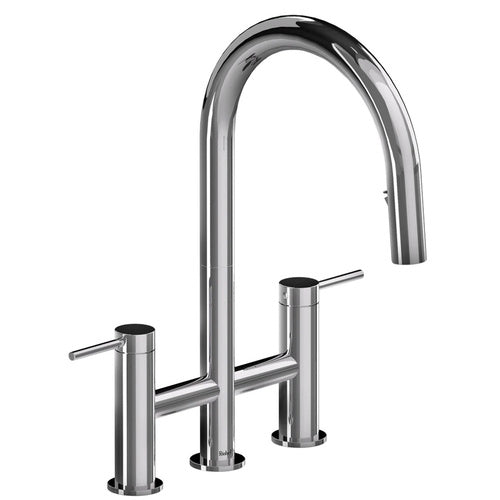 Riobel RAZ400C "Azure" Pull-Out Spray Kitchen Faucet
