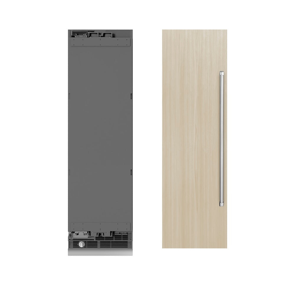 24 in. 12.4 cu. ft. Panel Ready Column Freezer with Graphite Gray Interior - (RBCFV24) -