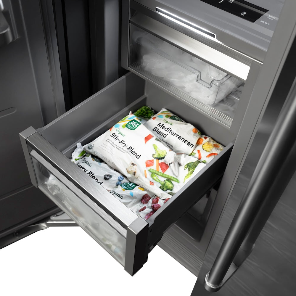 18 in. 8.6 cu. ft. Panel Ready Left Hinge Column Freezer with Graphite Gray Interior - (RBCFVL18) -