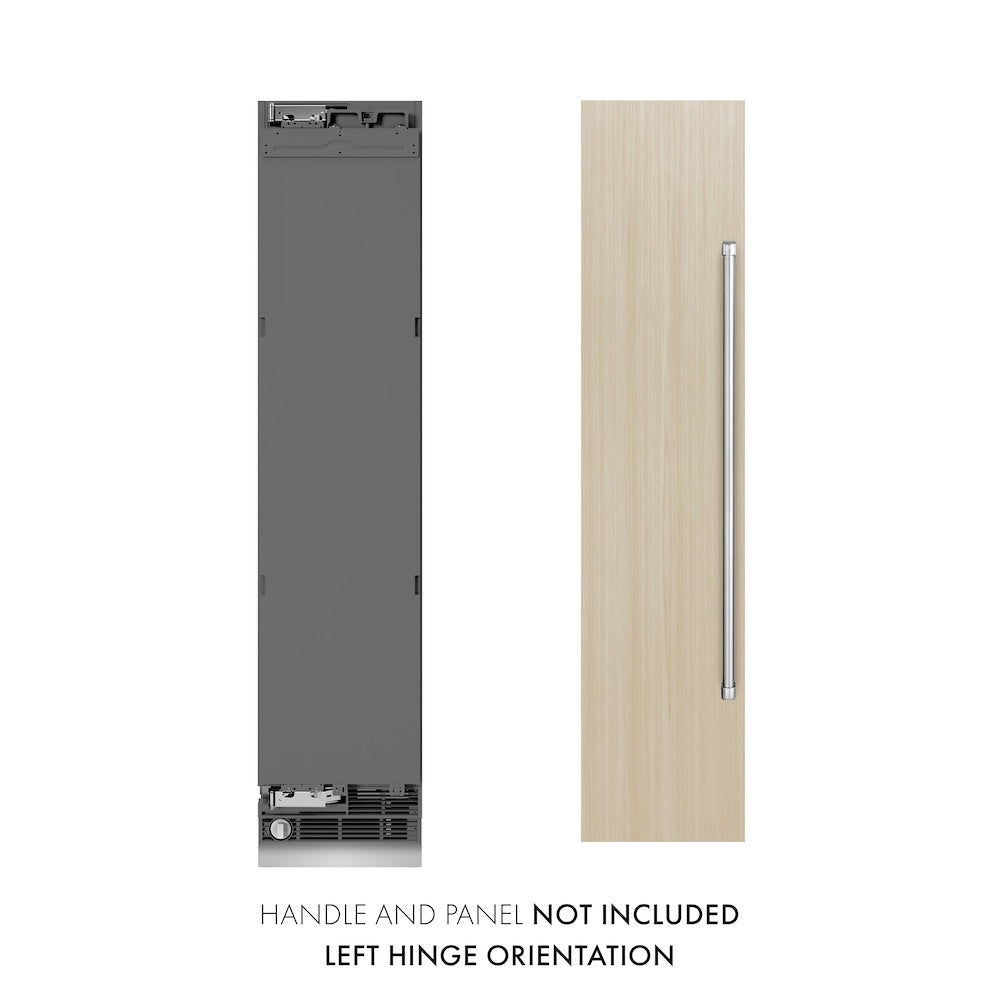 18 in. 8.6 cu. ft. Panel Ready Left Hinge Column Freezer with Graphite Gray Interior - (RBCFVL18) -
