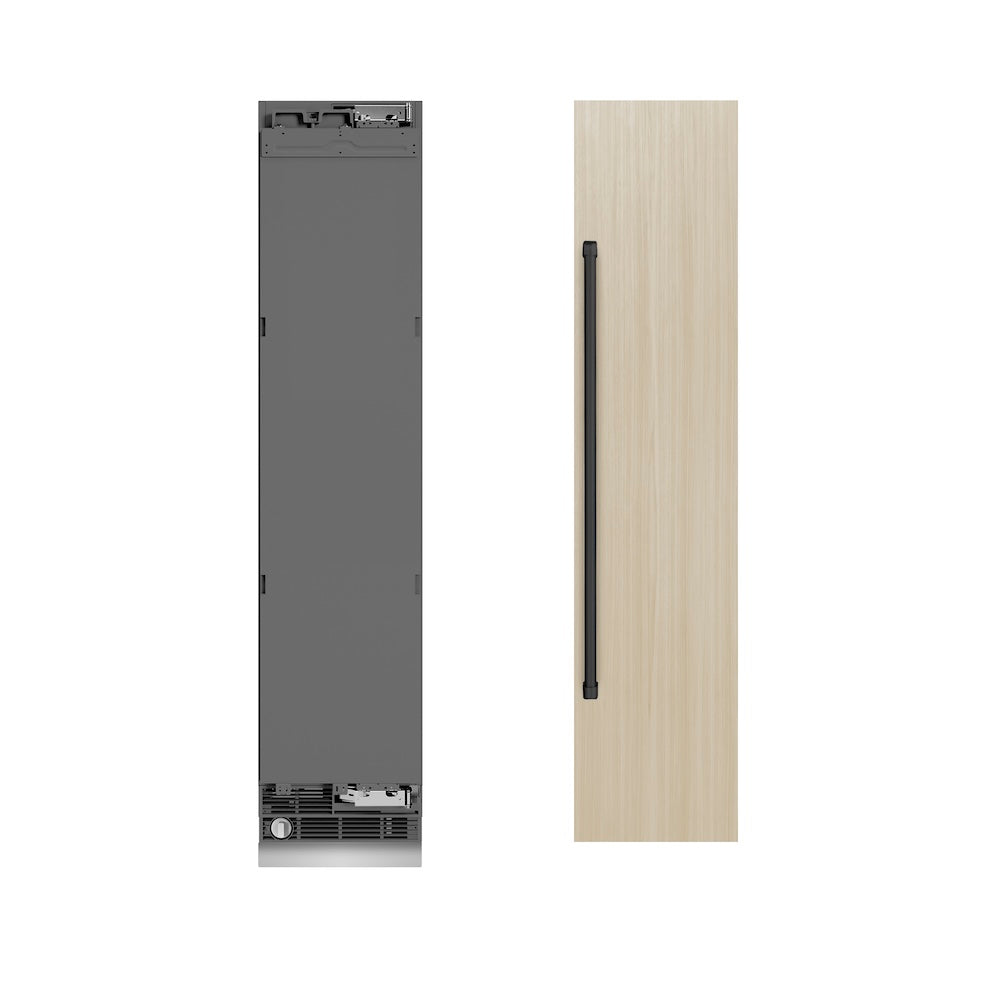 Autograph Edition 18 in. 8.6 cu. ft. Panel Ready Right Hinge Column Freezer with Graphite Gray Interior and Matte Black Accents - (RBCFVRZ18MB) -