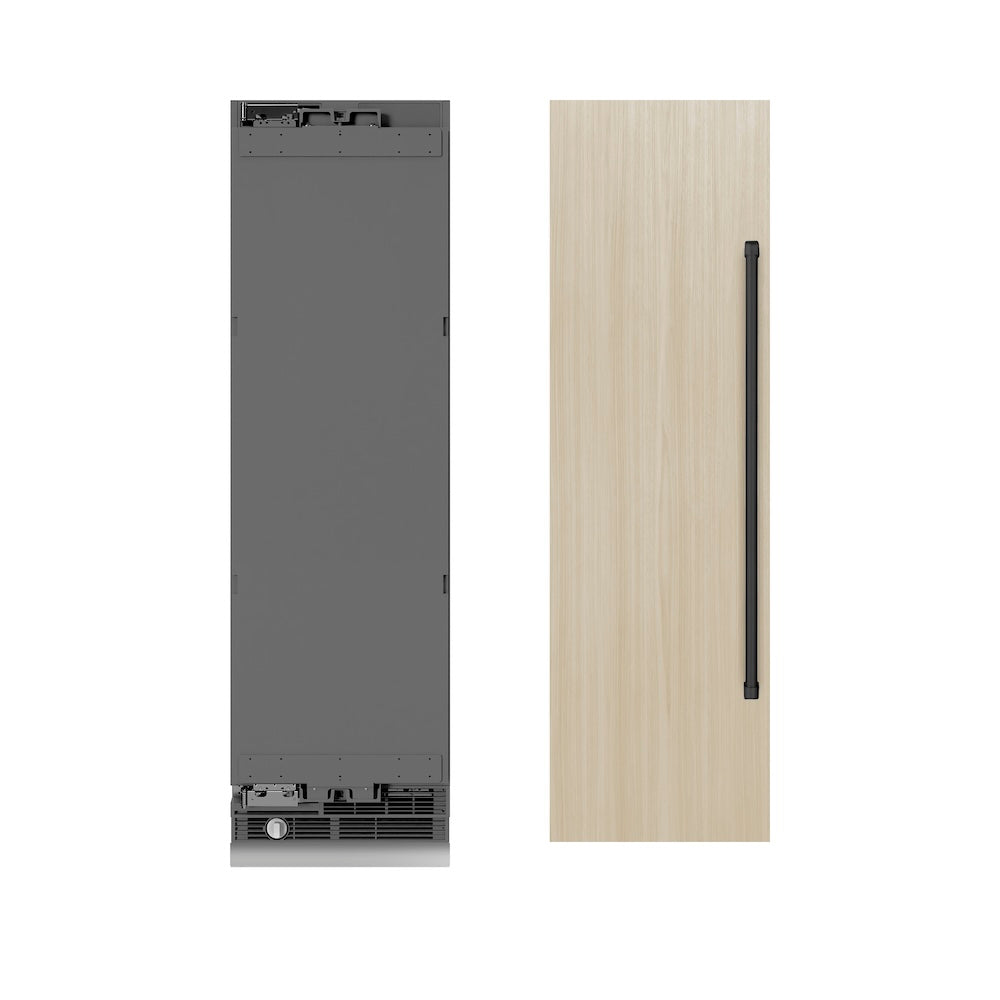 Autograph Edition 24 in. 12.4 cu. ft. Panel Ready Column Freezer with Graphite Gray Interior and Matte Black Accents - (RBCFVZ24MB) -