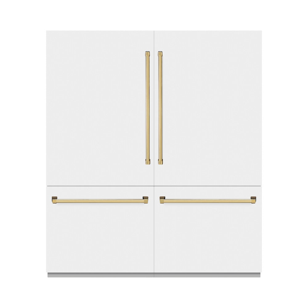 Autograph Edition 72 in. 39.6 cu. ft. French Door Built-In Bottom Freezer Refrigerator with Water Dispensers and Ice Makers - (RBITZWM72G) -