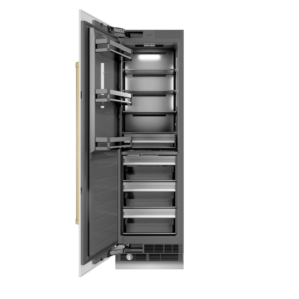 Autograph Edition 24 in. 12.4 cu. ft. Column Freezer - (RCFVZWM24CB) -