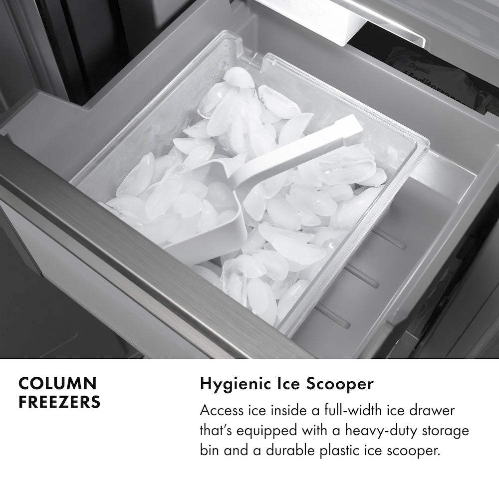 Autograph Edition 24 in. 12.4 cu. ft. Column Freezer - (RCFVZWM24CB) -