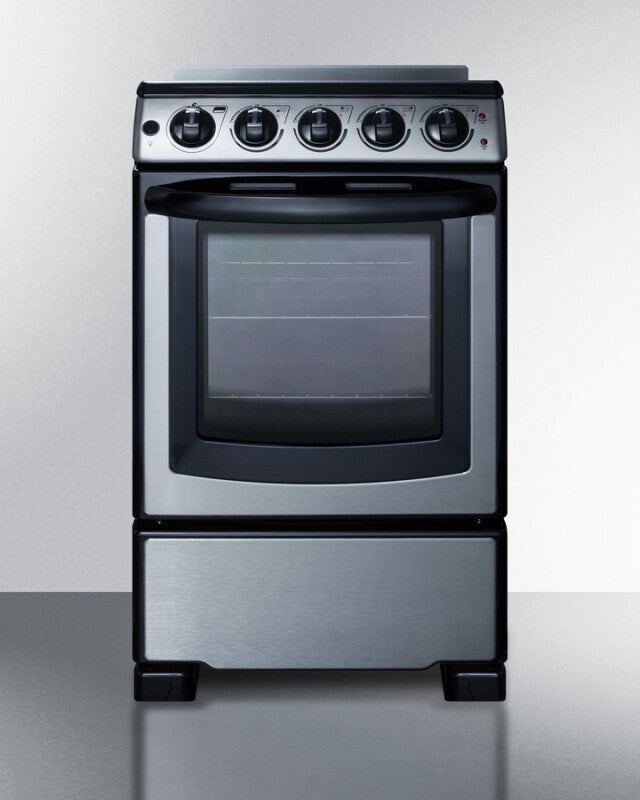 20" Wide Electric Smooth-top Range - (REX2071SSRT)