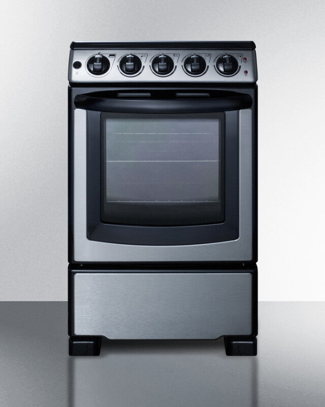 20" Wide Electric Smooth-top Range - (REX2071SSRT)
