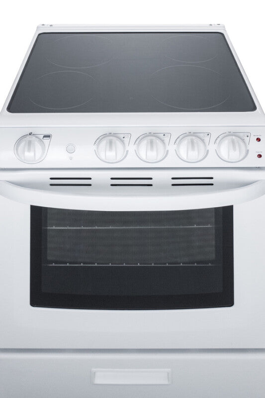 24" Wide Electric Smooth-top Range - (REX2421WRT)