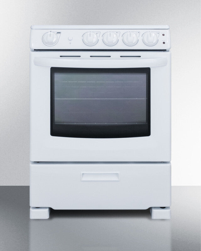 24" Wide Electric Smooth-top Range - (REX2421WRT)