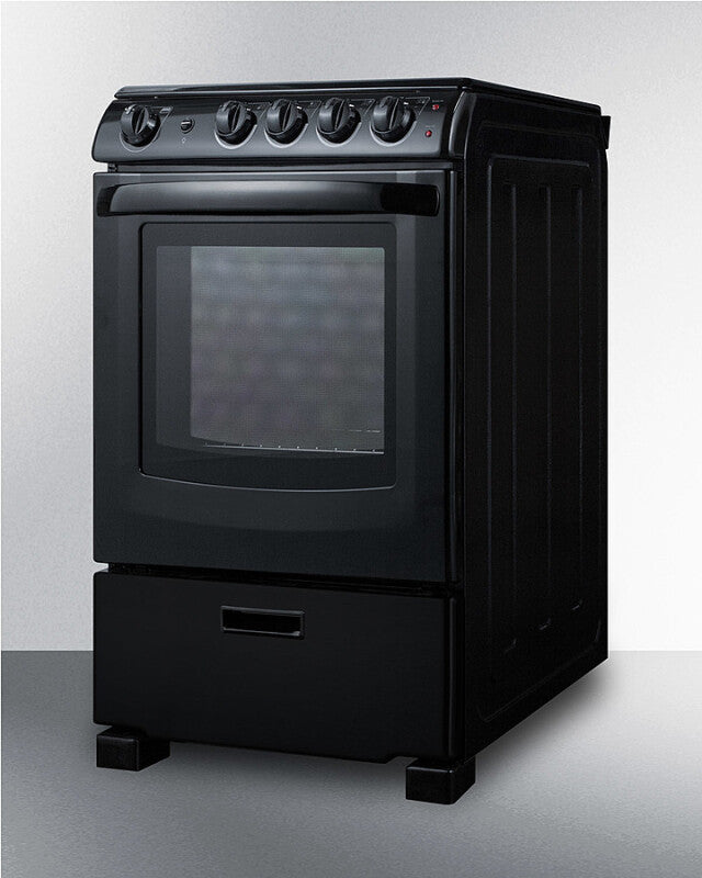24" Wide Electric Smooth-top Range - (REX2431BRT)