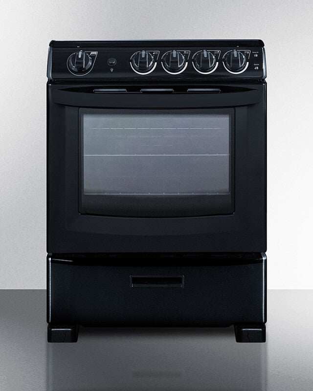 24" Wide Electric Smooth-top Range - (REX2431BRT)
