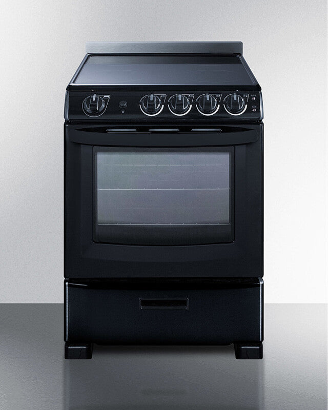 24" Wide Electric Smooth-top Range - (REX2431BRT)
