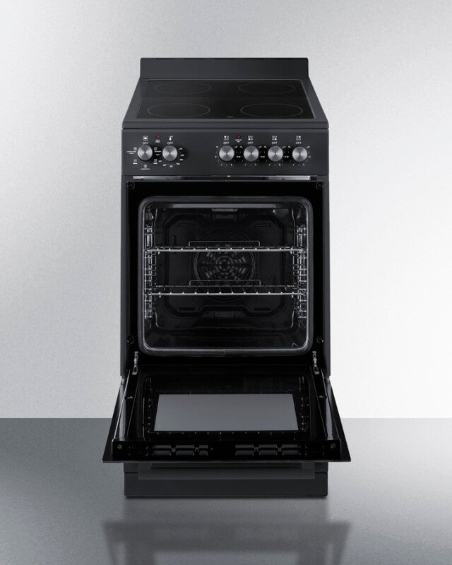 20" Wide Electric Smooth-Top Range - (REXT20BL)