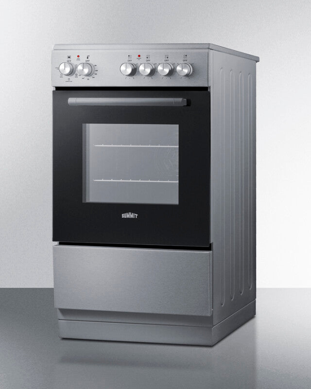 REXT20SS - SUMMIT - 20" Wide Electric Smooth-Top Range - (REXT20SS)