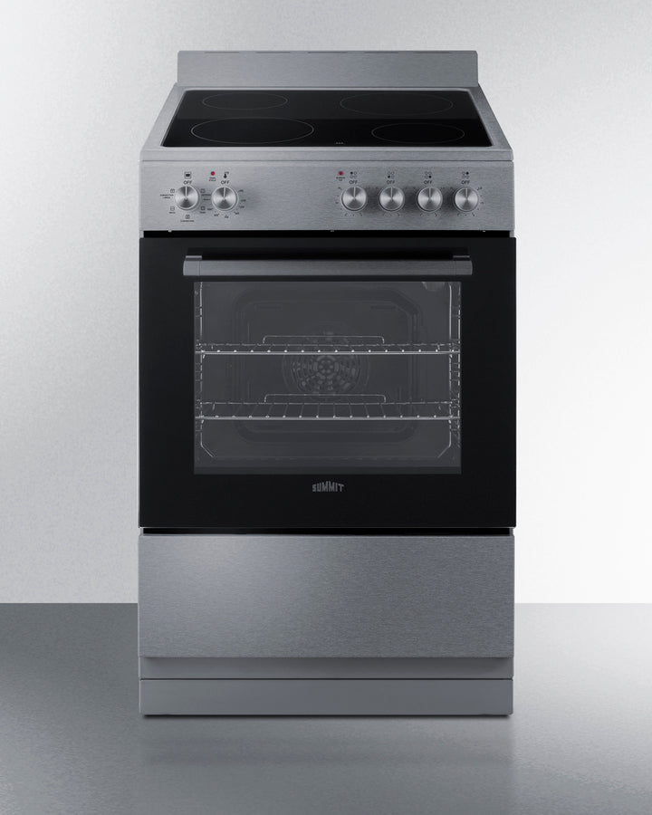 24" Wide Electric Smooth-Top Range - (REXT24SS)