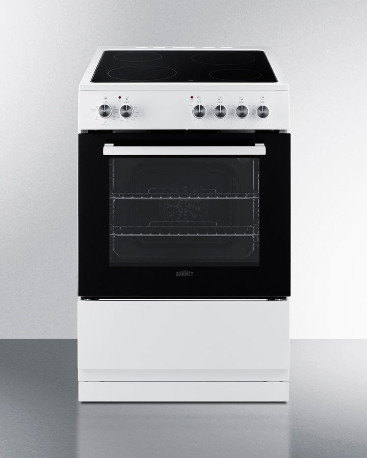 24" Wide Electric Smooth-Top Range - (REXT24W)