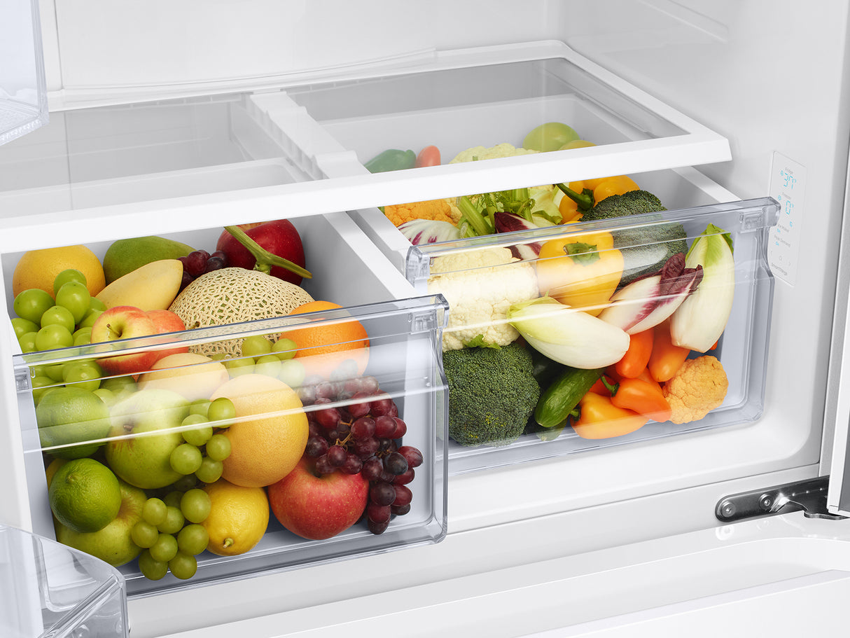 19.5 cu. ft. Smart 3-Door French Door Refrigerator in White - (RF20A5101WW)