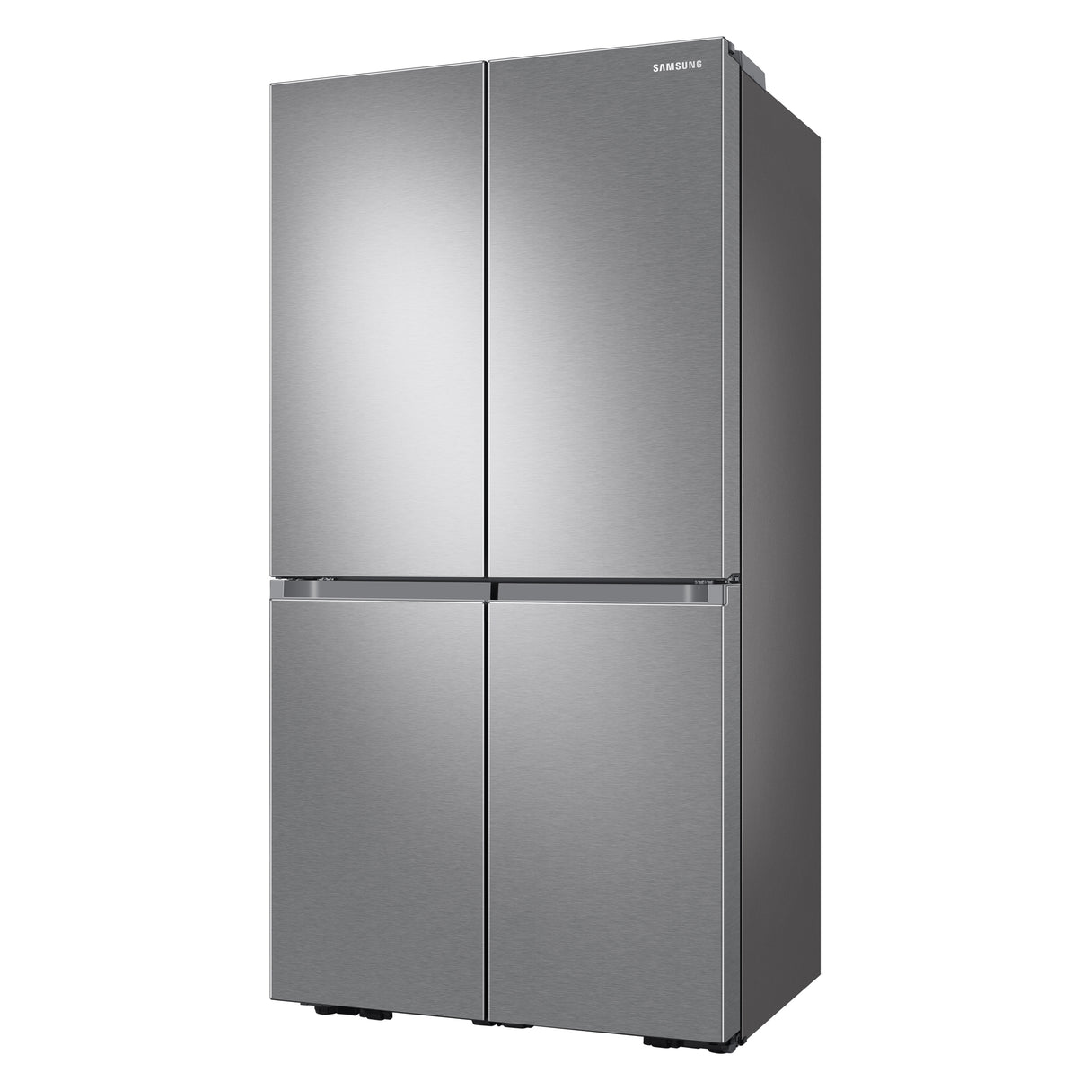 23 cu. ft. Smart Counter Depth 4-Door Flex(TM) refrigerator with Family Hub(TM) and Beverage Center in Black Stainless Steel - (RF23A9771SG)