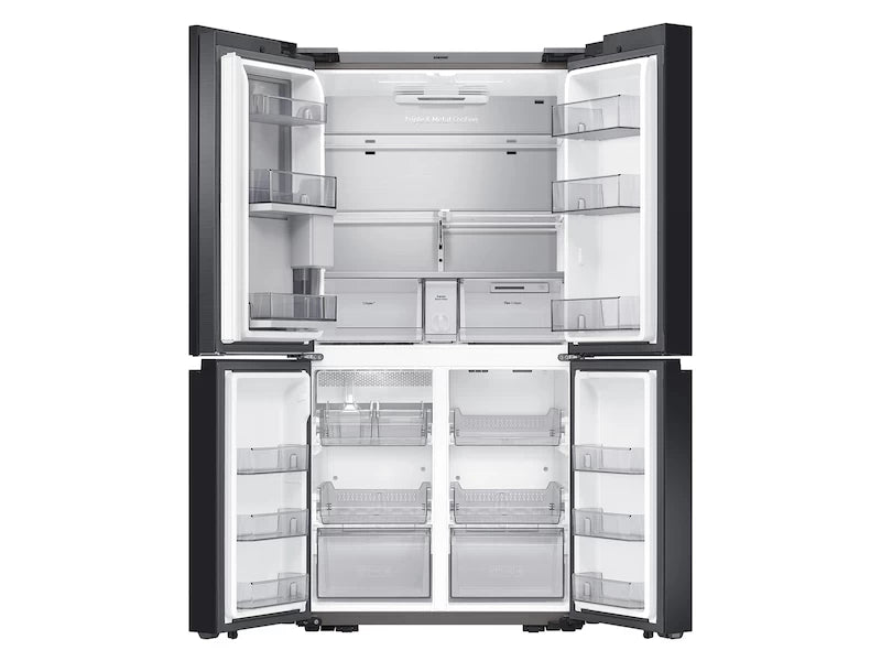 Bespoke Counter Depth 4-Door Flex(TM) Refrigerator (23 cu. ft.) in Navy Glass - (RF23A967541) - SAMSUNG
