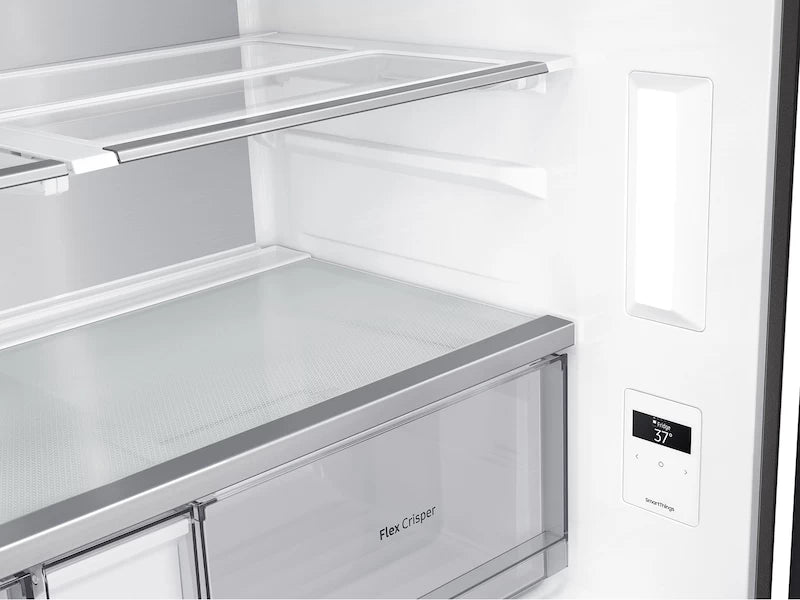 Bespoke Counter Depth 4-Door Flex(TM) Refrigerator (23 cu. ft.) in Navy Glass - (RF23A967541) - SAMSUNG